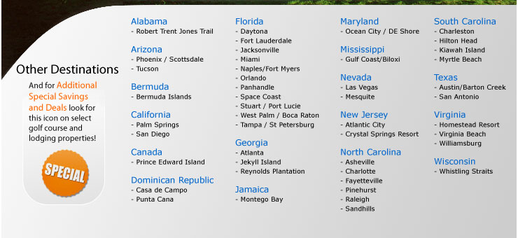 More Destinations