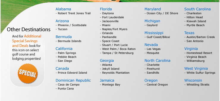 More Destinations