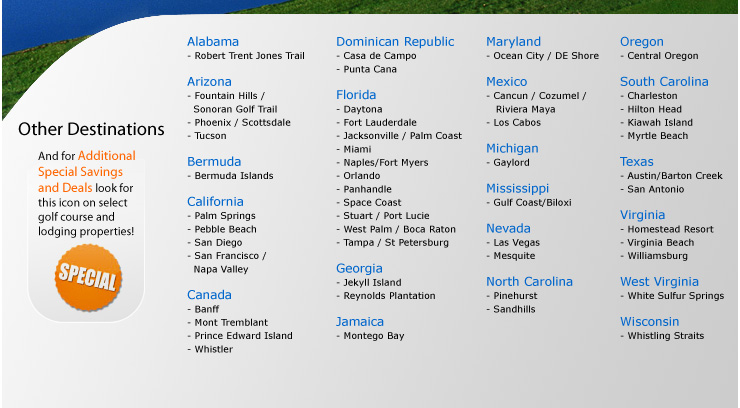 More Destinations