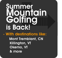 Summer Mtn. Golf is Back !