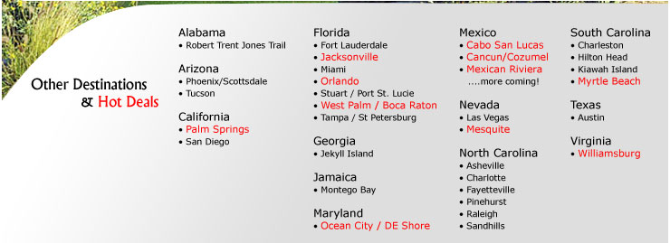 Other Destinations & Hot Deals
