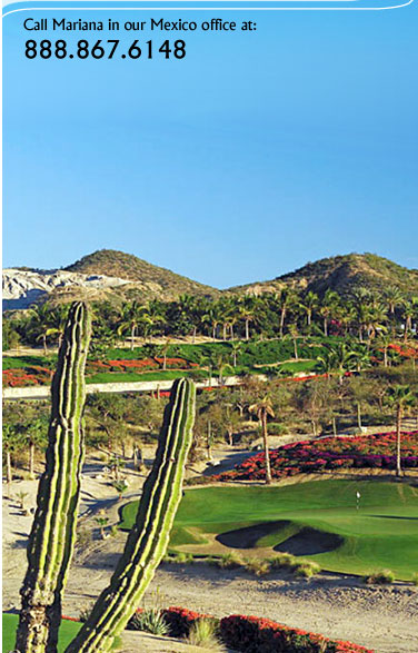 Call Marianna for Mexico Golf at: 888.867.6148