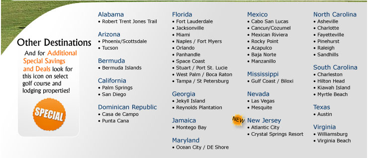 More Destinations