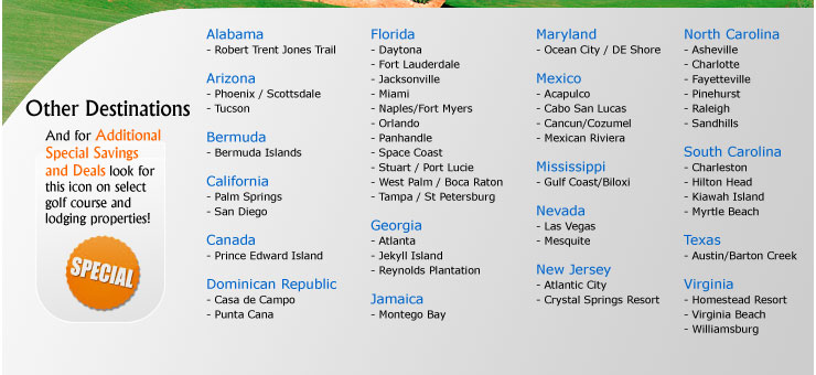 More Destinations