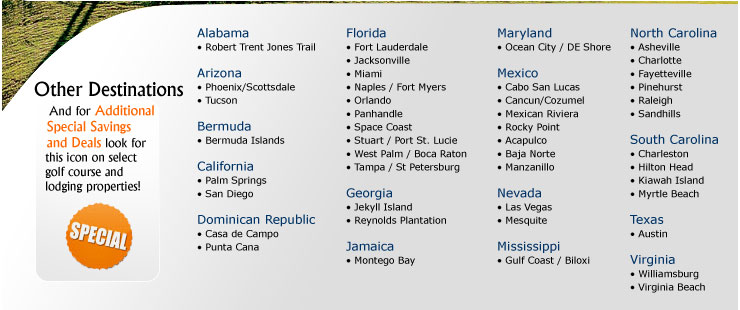 More Destinations