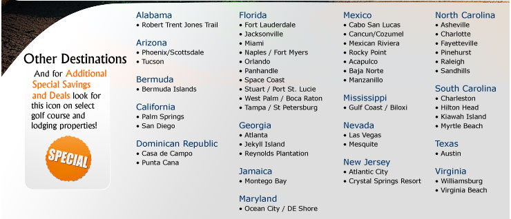 More Destinations