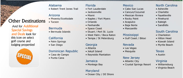 More Destinations