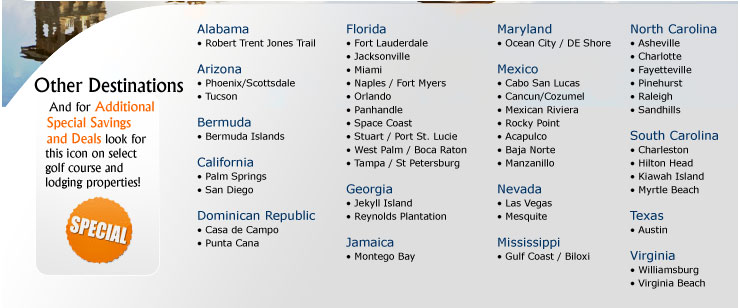 More Destinations