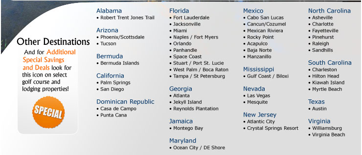 More Destinations