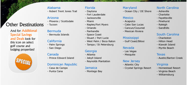 More Destinations