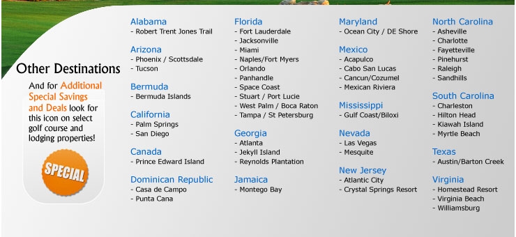 More Destinations