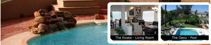 Hot Deal Pictures: The Estate - Living Room, The Oasis - Pool