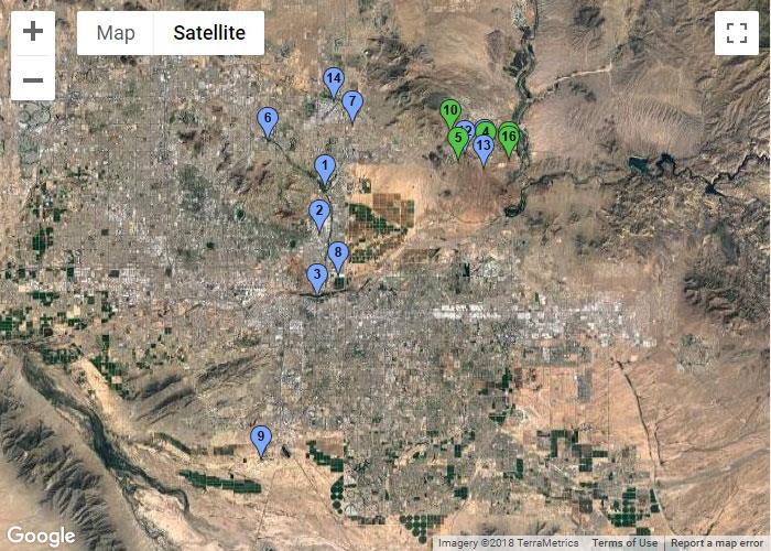 Ftn. Hills-Sonoran Golf Trail Map