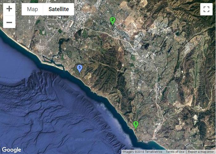 Pelican Hill - Newport Beach Map