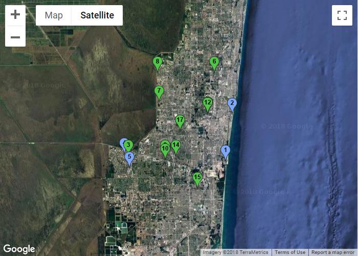 Fort Lauderdale Map