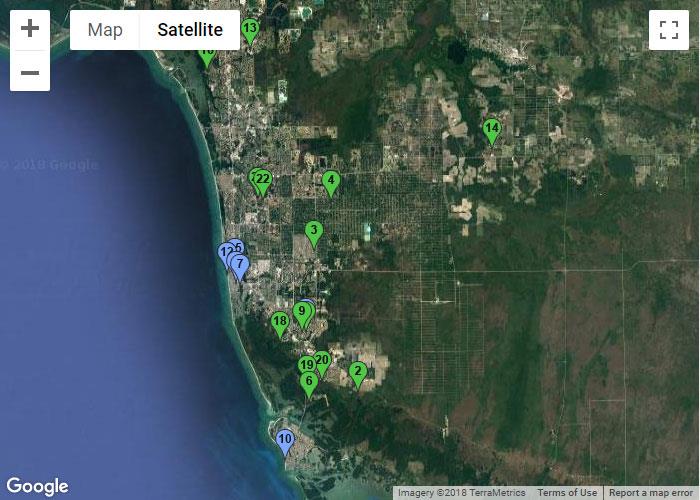 Naples / Fort Myers Map