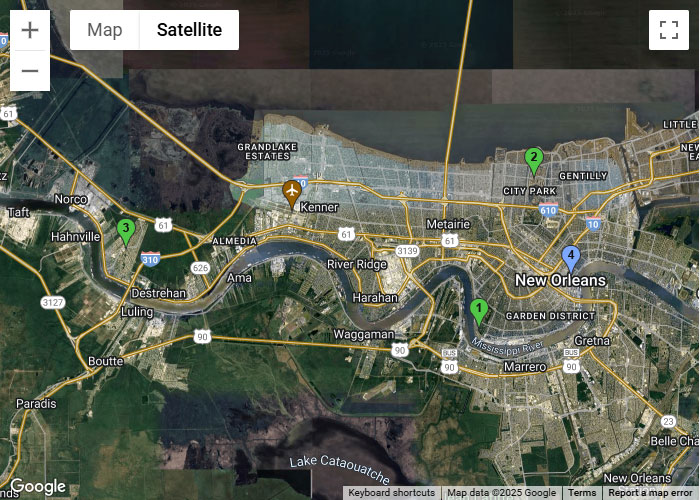 New Orleans Map