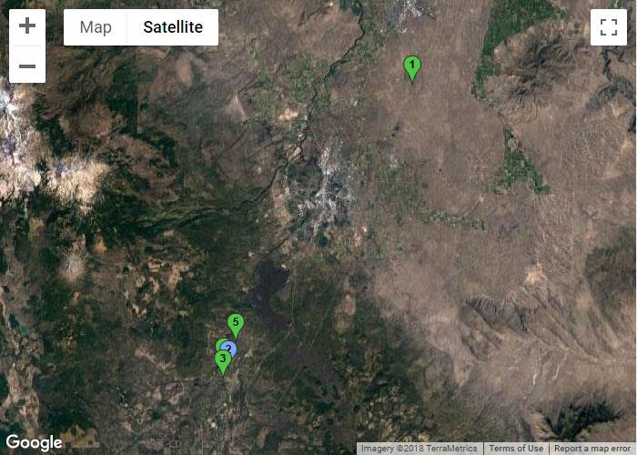 Central Oregon Map