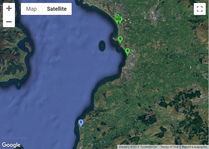 Ayrshire & West Map