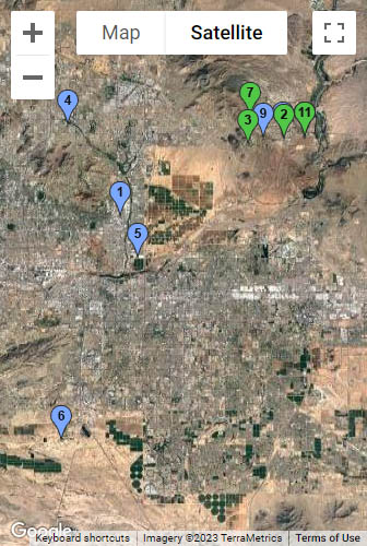 Ftn. Hills-Sonoran Golf Trail Map