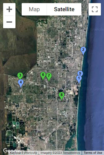 Fort Lauderdale Map
