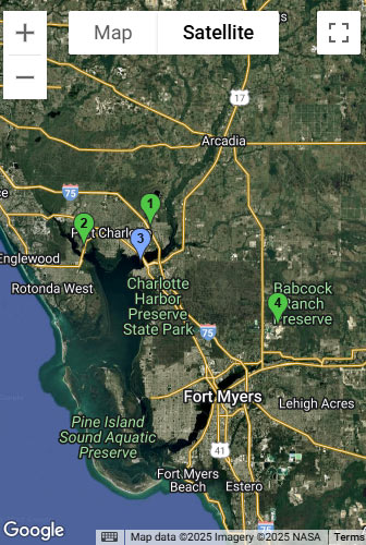 Punta Gorda / Port Charlotte Map
