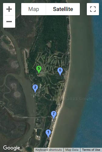 Jekyll Island Map