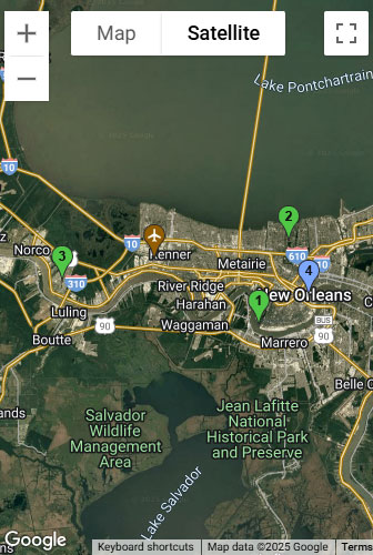 New Orleans Map