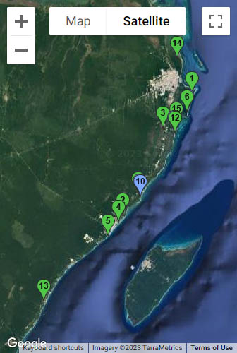 Cancun / Riviera Maya Map