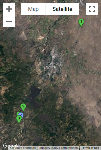 Central Oregon Map