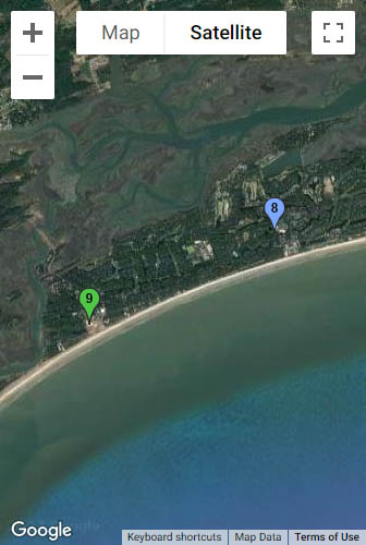 Kiawah Island Map