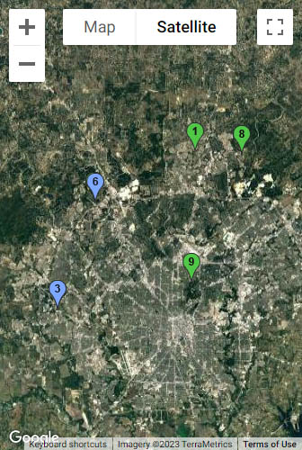 San Antonio Map