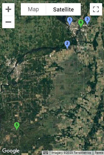 Central Wisconsin Map