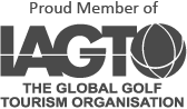 Proud memeber of IAGTO, the Global Golf Tourism Organisation.